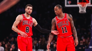 Zach LaVine y DeMar DeRozan, estrellas NBA.
