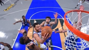 Curiosa lucha por play-in en NBA. Foto: gettyimages