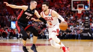 Rumores NBA: Zach Lavine a Miami Heat. Foto: gettyimages