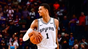 Victor Wembanyama, jugador de San Antonio Spurs. 