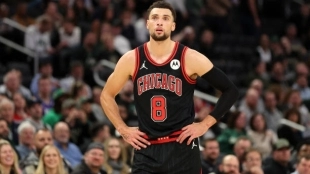 Zach Lavine, rumores NBA a Toronto Raptors. Foto: gettyimages