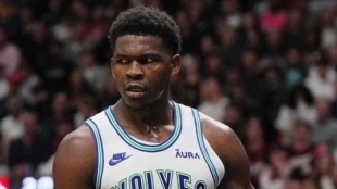 Anthony Edwards, jugador de Minnesota Timberwolves.