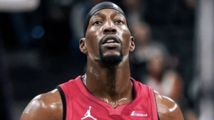 Bam Adebayo, jugador de Miami Heat.