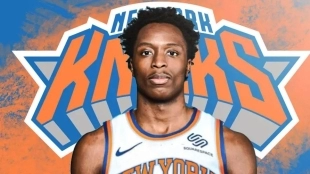 OG Anunoby, jugador de New York Knicks.