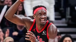 Pascal Siakam, jugador de Toronto Raptors.