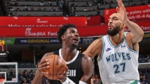 Rudy Gobert, jugador de Minnesota Timberwolves.