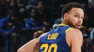 Stephen Curry, estrella de Golden State Warriors.