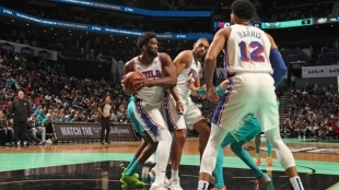 Joel Embiid, racha Sixers. Foto: gettyimages