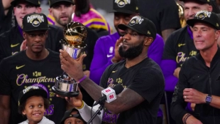 LeBron James, MVP del In-Season Tournament. 