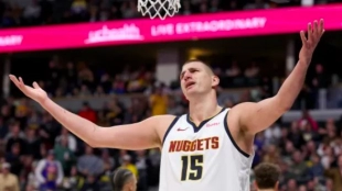 Nikola Jokic, estrella de Denver Nuggets. 