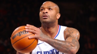 PJ Tucker, con la camiseta de Los Angeles Clippers. 