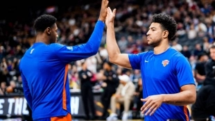 Quentin Grimes, queja rol Knicks. Foto: gettyimages