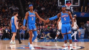 Oklahoma City Thunder, dinastía ganadora. Foto: gettyimages
