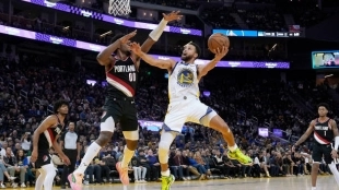 Stephen Curry, esperanza Warriors. Foto: gettyimages