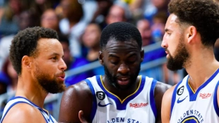 Curry, Green y Klay no pasan por su mejor momento juntos. 