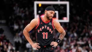 Bruce Brown, jugador de Toronto Raptors.
