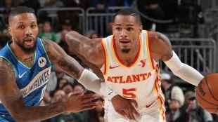 Dejounte Murray, jugador de Atlanta Hawks.