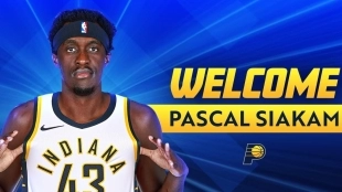 Pascal Siakam, jugador de Indiana Pacers.