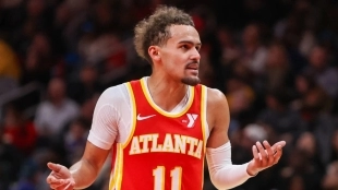 Trae Young, estrella de Atlanta Hawks.