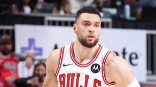 Zach LaVine, jugador de Chicago Bulls.
