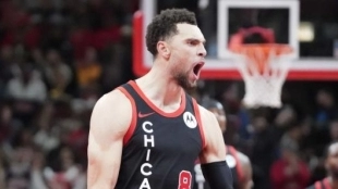 Zach LaVine, jugador de Chicago Bulls.
