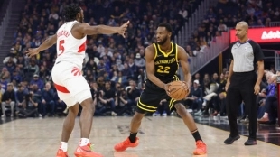 Andrew Wiggins, fuera de Warriors. Foto: gettyimages