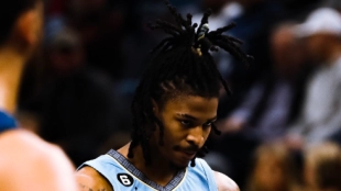Ja Morant, estrella de Memphis Grizzlies. 