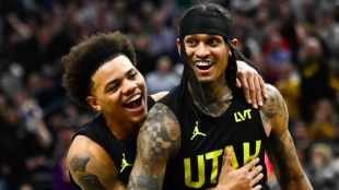 Jordan Clarkson, jugador de Utah Jazz. 