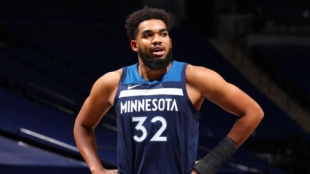 Karl-Anthony Towns, jugador de Minnesota Timberwolves. 