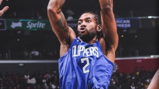 Kawhi Leonard, estrella de Los Angeles Clippers. 