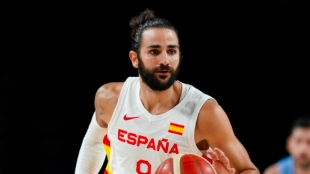 Ricky Rubio, estrella de Cleveland Cavaliers. 