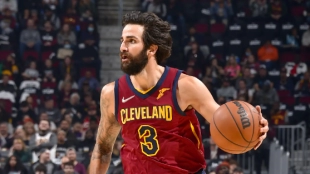 Ricky Rubio, estrella de Cleveland Cavaliers. 