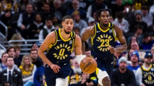 Tyrese Haliburton, estrella de Indiana Pacers. 