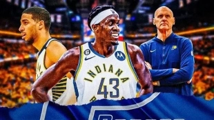Tyrese Haliburton, Pascal Siakam y Rick Carlisle