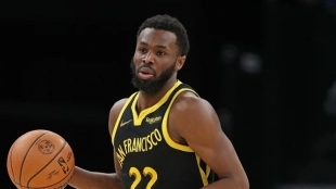 Andrew Wiggins, jugador de Golden State Warriors.