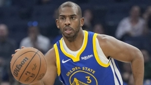 Chris Paul, jugador de Golden State Warriors.