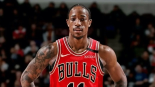 DeMar DeRozan, jugador de Chicago Bulls.