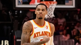 Dejounte Murray, jugador de Atlanta Hawks.