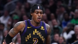 Jarred Vanderbilt, jugador de Los Angeles Lakers.