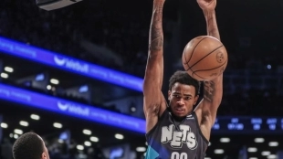 Nic Claxton, jugador de Brooklyn Nets.