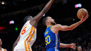Stephen Curry, estrella de Golden State Warriors.