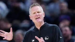 Steve Kerr, entrenador de Golden State Warriors.