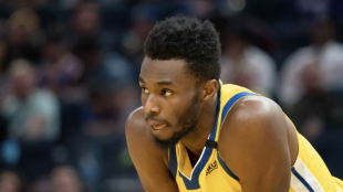 Andrew Wiggins, jugador de Golden State Warriors. 