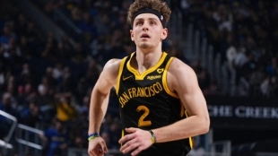 Brandin Podziemski, gesta con Warriors. Foto: gettyimages