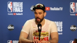 Marc Gasol, campeón de la NBA en 2019 con los Toronto Raptors tras llegar en la Trade Deadline