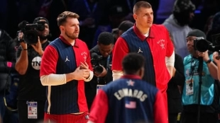 Rajada de Jokic sobre su futuro con Doncic. Foto: gettyimages
