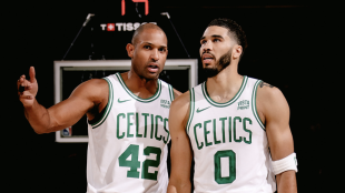 Tatum y Horford, ante New York Knicks. 