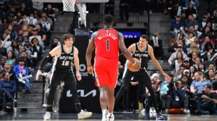 Zion Williamson, canasta ganadora. Foto: gettyimages