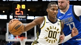 Bennedict Mathurin, jugador de Indiana Pacers.