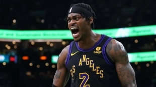 Jarred Vanderbilt, jugador de Los Angeles Lakers.